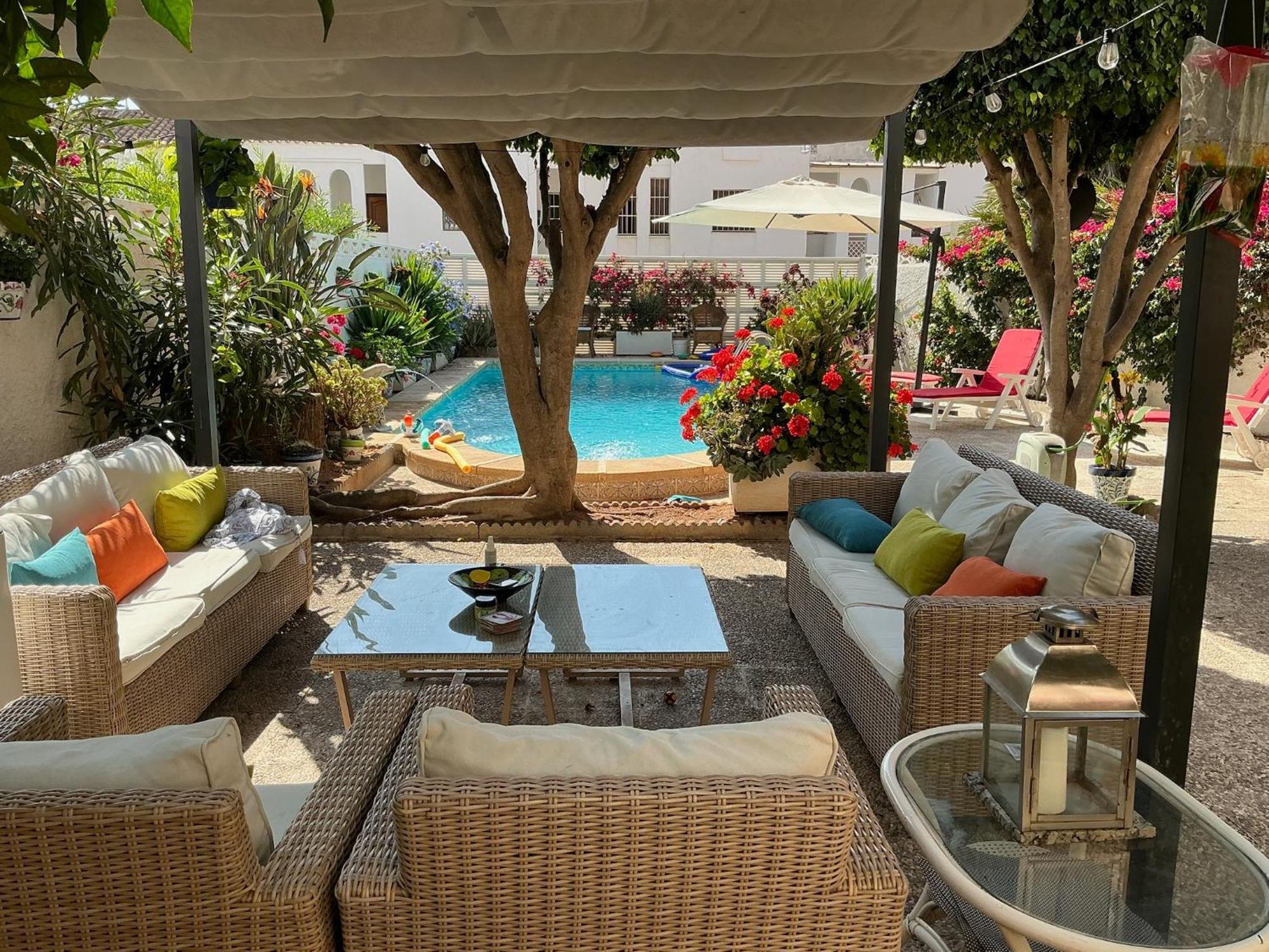 Large Villa Private Pool And Garden Near Beach Рокетас де Мар Екстериор снимка