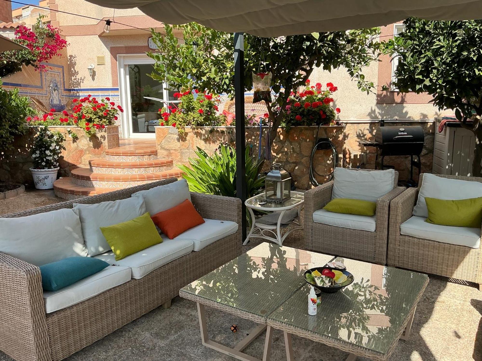 Large Villa Private Pool And Garden Near Beach Рокетас де Мар Екстериор снимка